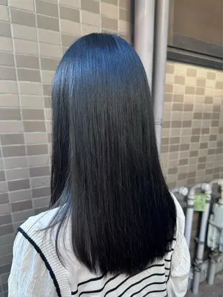 ミディアム カラー 韓国ヘア/レイヤー 顔周りカット/ユキナのヘアスタイル