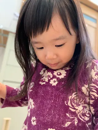 ロング キッズ 久保 めぐみのヘアスタイル