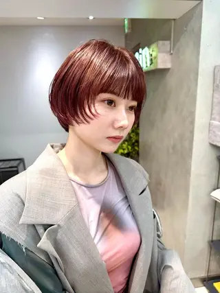 ショート 骨格診断で絶対可愛い ✨丸みショート✨凌弥のヘアスタイル