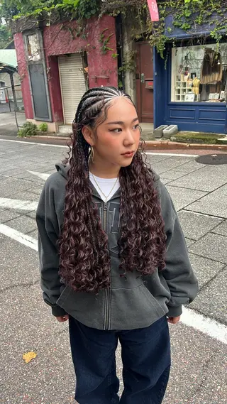 ヘアアレンジ 水野 明羽のヘアスタイル