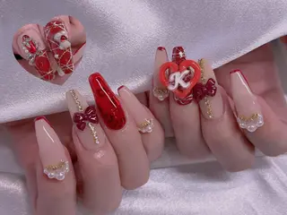 ネイル 長さだし専門店 M2 rikaのネイルデザイン