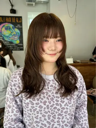 ロング ORe'S　HAIR BE GLaD所属・ORe'S HAIR BE　GLaDまなみのヘアスタイル