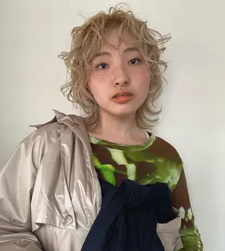 ミディアム カラー 🧸メンズカット 🧸conatsuのヘアスタイル