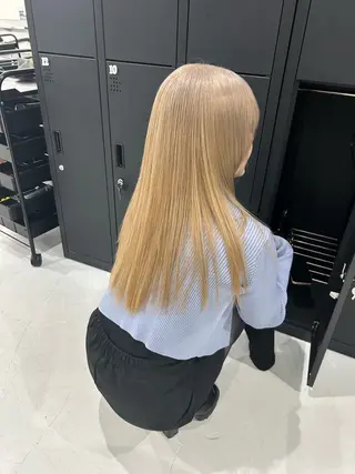 ロング 急募/ブリーチモデル /🦋/まゆのヘアスタイル