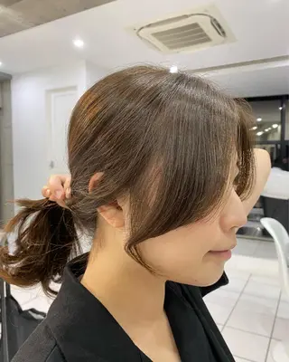 セミロング 林 耕太郎のヘアスタイル