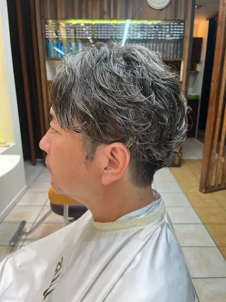 ショート パーマ メンズ メンズ特化/パーマ/ 髪質改善　高野奨馬のヘアスタイル