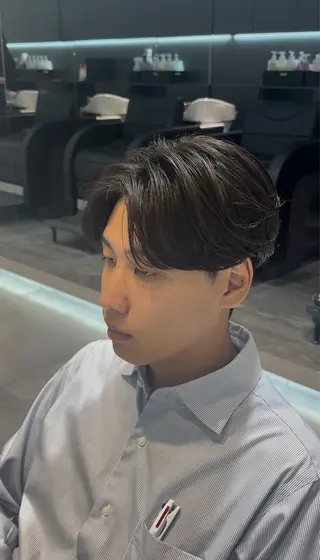 ショート パーマ メンズ 似合わせパーマ🔥 河浪 大智のヘアスタイル