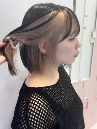 カラー ☁️Rino☁️ ／モテブリーチカラーのヘアスタイル