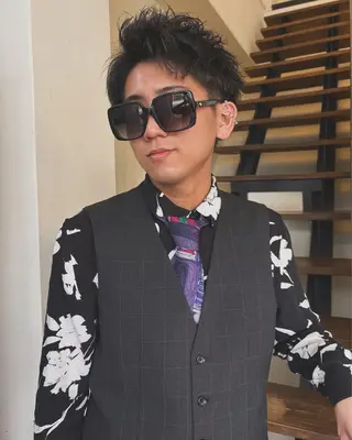 ショート メンズ ARCHE南堀江所属・ARCHE南堀江 MENS専用のヘアスタイル