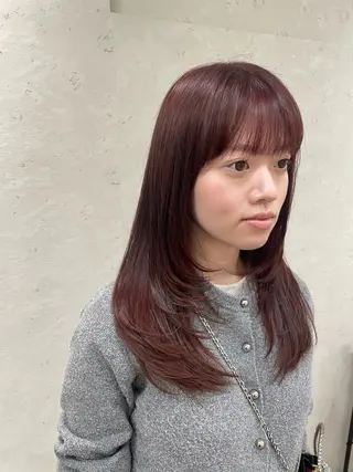 カラー 🫧🤍oto /ゆきの🤍🫧のヘアスタイル