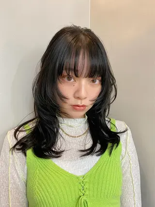 ロング ウルフカットモデル ✵HARUTOのヘアスタイル