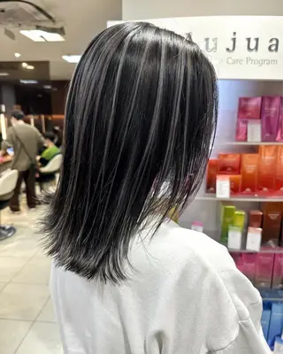 ミディアム ブリーチ指名No.1 Daikiのヘアスタイル