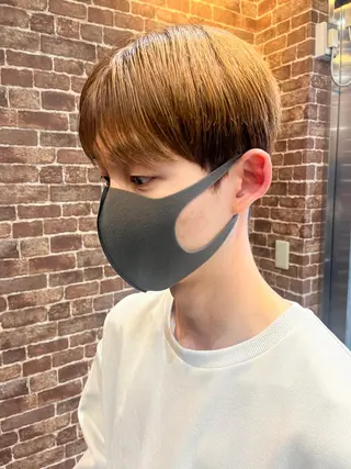 ショート カラー パーマ ヘアアレンジ メンズ キッズ ネイル マツエク・マツパ アイブロウ times salon名駅所属・久木原 ゆりのヘアスタイル