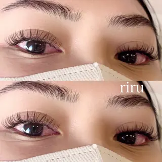 マツエク・マツパ enable所属・Riru eyelashのマツエク・マツパデザイン