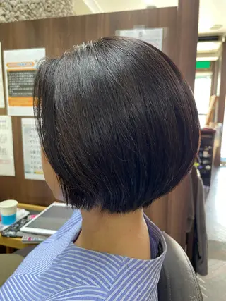 ショート カラー katae sayoriのヘアスタイル