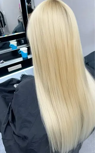 ロング ベルグロー アルファのヘアスタイル