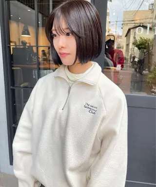 ショート ボブ／パーマ指名 No. 1🍃れんとのヘアスタイル