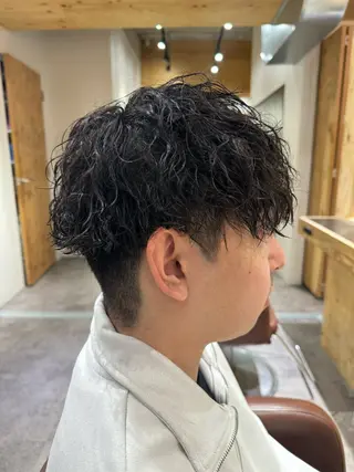 パーマ メンズ 雪音/美髪縮毛矯正 /ニュアンスパーマのヘアスタイル