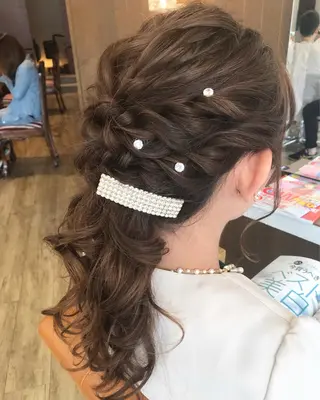 ヘアアレンジ Optima Hair【オプティマヘアー】所属・松田 類生のヘアスタイル