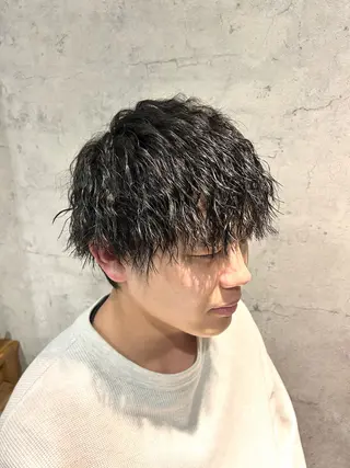 ミディアム パーマ パーソナルカラー 診断🍀マリンのヘアスタイル
