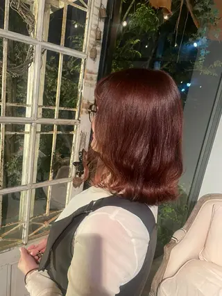 カラー 相羽 紗音のヘアスタイル