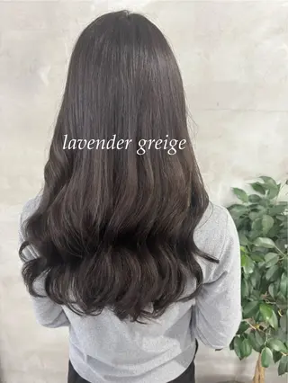 カラー ✨ブリーチなし透明感 ✨カラー💍Yuriのヘアスタイル