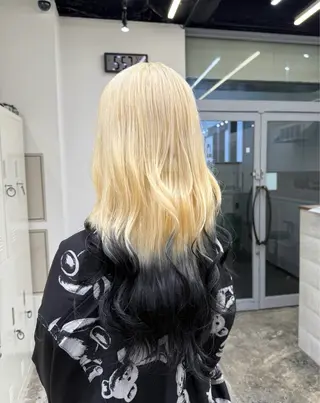 ロング カラー 🩷hair salon dot. tokyo color 🩷所属・hao 🎀🫧のヘアスタイル