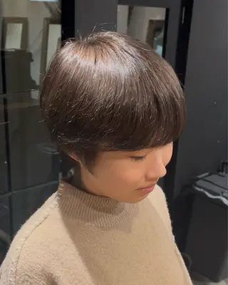 ショート anri/梅田/ 透明感カラーのヘアスタイル