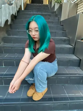 ロング habitt所属・Fu jiのヘアスタイル