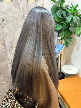 ロング hair salon　PAcuTA.所属・透明感カラー🫧/ 縮毛矯正✨/RENAのヘアスタイル