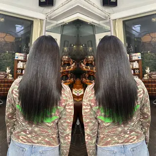 ロング カラー ☻モエカ/ハイトーン アレンジ☻のヘアスタイル