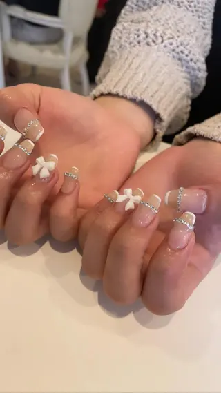 ネイル 束感まつ毛/ネイル/ LED♥KIRARAのマツエク・マツパデザイン