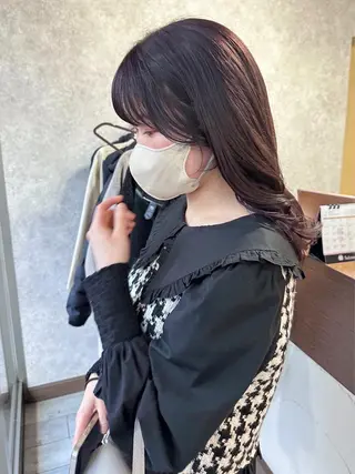 セミロング カラー 高橋 みく/ minimのヘアスタイル