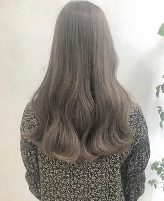 セミロング カラー nakahara madokaのヘアスタイル