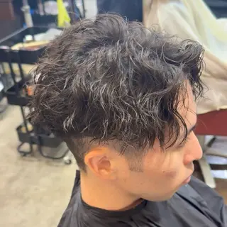 パーマ メンズ メンズカット/パーマ /ハイライト/RYUのヘアスタイル