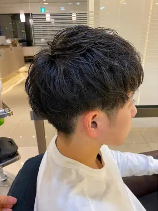 メンズ アキモト マサキ/ パーマ人気NO1のヘアスタイル