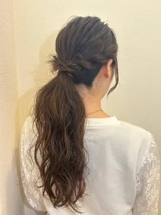 ロング ヘアアレンジ 🍓おかだ ゆい🍓のヘアスタイル