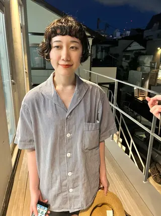 ショート パーマ sakoda shunkiのヘアスタイル