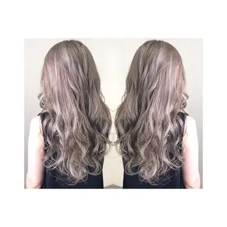 ロング カラー 💓シールエクステ ルミエールのヘアスタイル