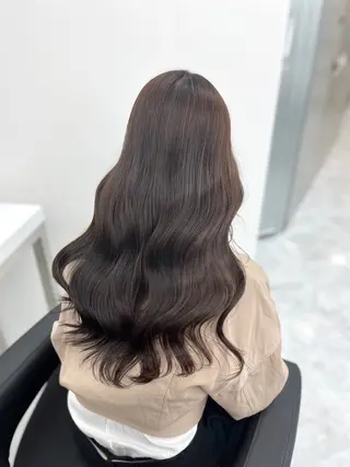 カラー 透明感ベージュ🤎 manami👒🌿のヘアスタイル