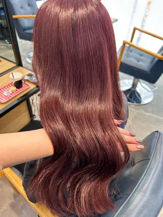 ロング カラー newi梅田🫧韓国 ヘア🫧sakiのヘアスタイル