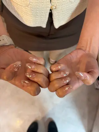 ネイル 【パラジェル・フィルイン】 T&BNAIL STUDIO所属・あまるめ ゆきえのネイルデザイン