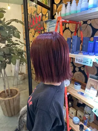 ショート カラー 溜 一太のヘアスタイル