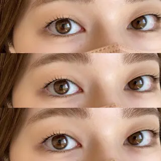 ミディアム ヘアアレンジ キッズ ネイル マツエク・マツパ アイブロウ 𓊆ᶠᵉᵉʸ𓊇 ᶜᴴᴵᴴᴬᴿᵁのマツエク・マツパデザイン