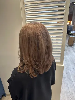 ミディアム 下島 優人のヘアスタイル