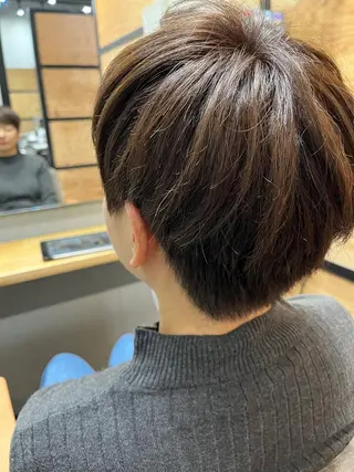 ミディアム カラー パーマ ヘアアレンジ メンズ キッズ ネイル マツエク・マツパ アイブロウ times salon名駅所属・久木原 ゆりのヘアスタイル