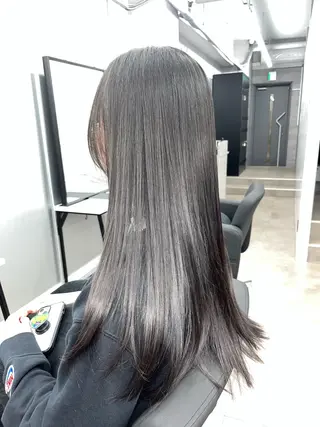 ロング カラー パーマ 🌈艶髪/髪質改善 新宿itouのヘアスタイル