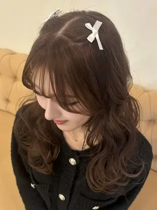 セミロング パーマ/カット /名古屋/Ayakaのヘアスタイル