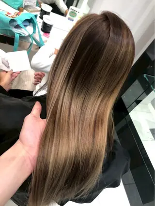 ロング カラー/ツヤ髪/ ヘッドスパ/りおんのヘアスタイル
