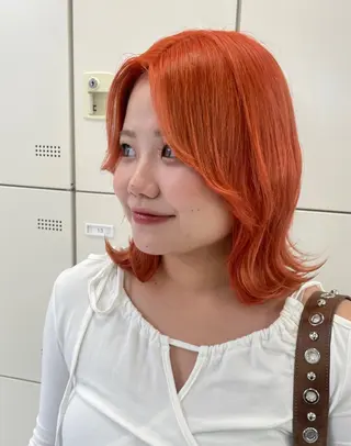 カラー mayu/ブリーチ/ layer/似合わせのヘアスタイル